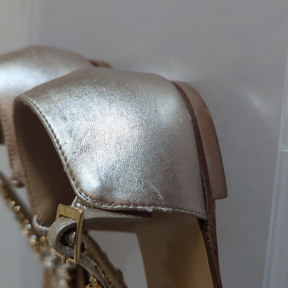 Giuseppe Zanotti Rhinestone Bridal Thong Sandals - Picture 7 of 10